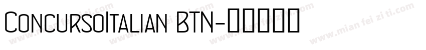 ConcursoItalian BTN字体转换